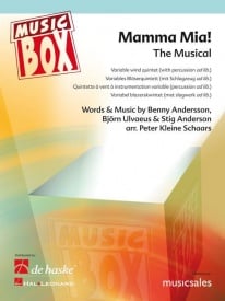 Mamma Mia ! The Musical for Variable Wind Quintet published by De Haske